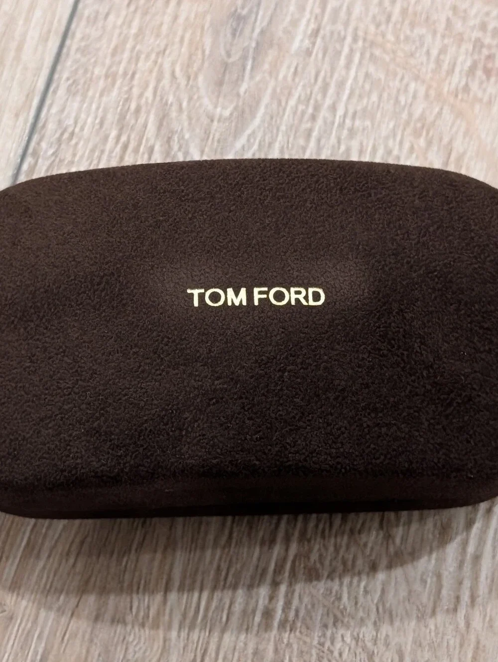 $465 Mens Authentic TOM FORD 58mm Pilot Sunglasses Dark Havana/Gradient Smoke